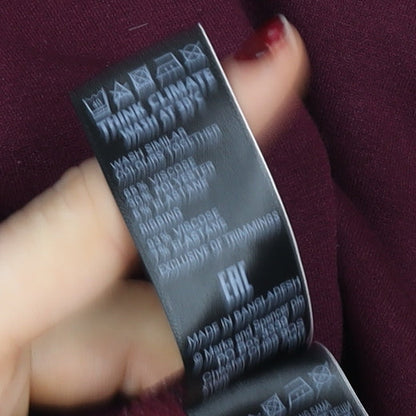 Womens UK Size 14 Marks and Spencer Red Pullover Sweatshirt