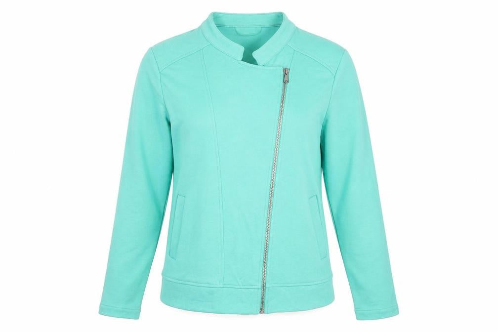 Womens UK Size 12 Bella di Notte Green Walking Casual Gym & Training Jacket