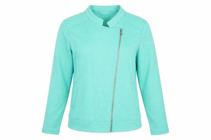 Womens UK Size 12 Bella di Notte Green Walking Casual Gym & Training Jacket