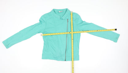 Womens UK Size 12 Bella di Notte Green Walking Casual Gym & Training Jacket