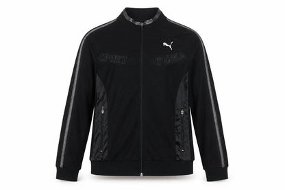 Womens UK Size M PUMA Black Gym & Training Running & Jogging Jacket