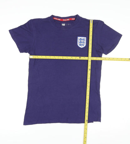 Fanatics England Men's Blue XS Cotton Football T-Shirt