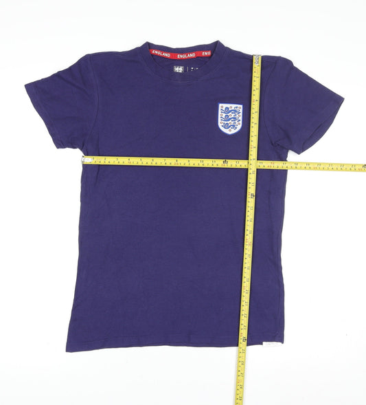 Fanatics England Men's Blue XS Cotton Football T-Shirt