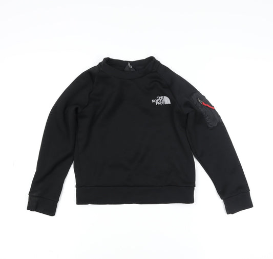 Boys UK Size S The North Face Black Basic Jacket