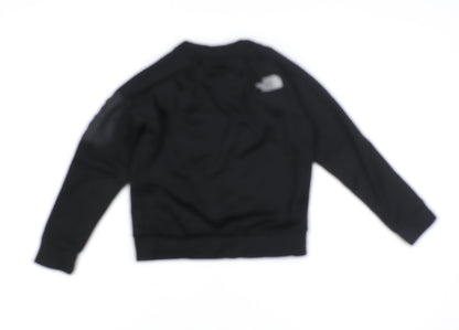 Boys UK Size S The North Face Black Basic Jacket