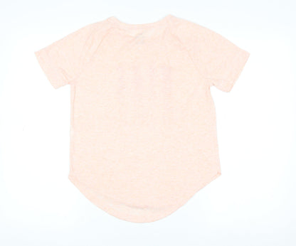 Nike Women's Pink Dri-FIT Short Sleeve Active T-Shirt Size L