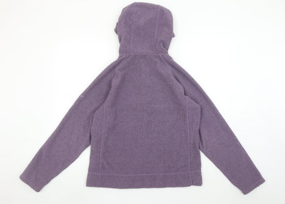Berghaus Women’s Purple Fleece Hoodie Size 16 Henley Pullover