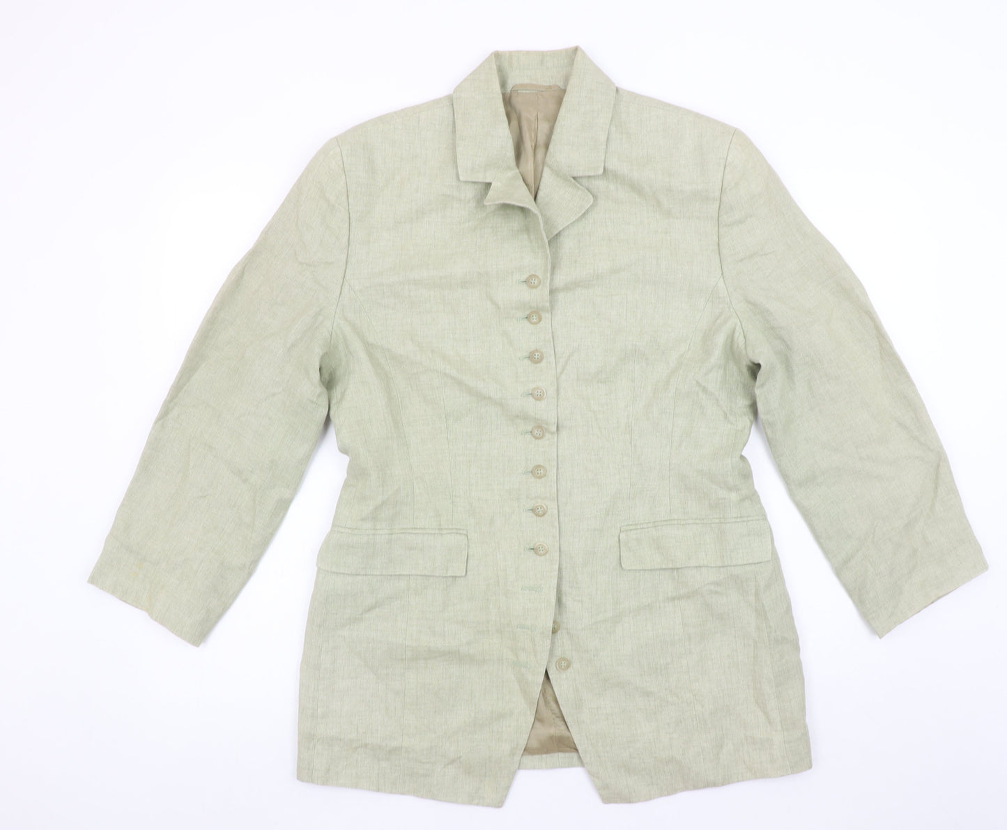 Womens UK Size M Esprit Regular Beige Blazer