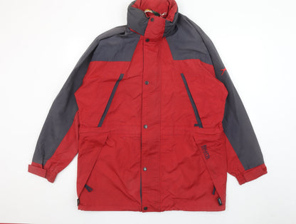 Mens UK Size M Regatta Red Parka Coat