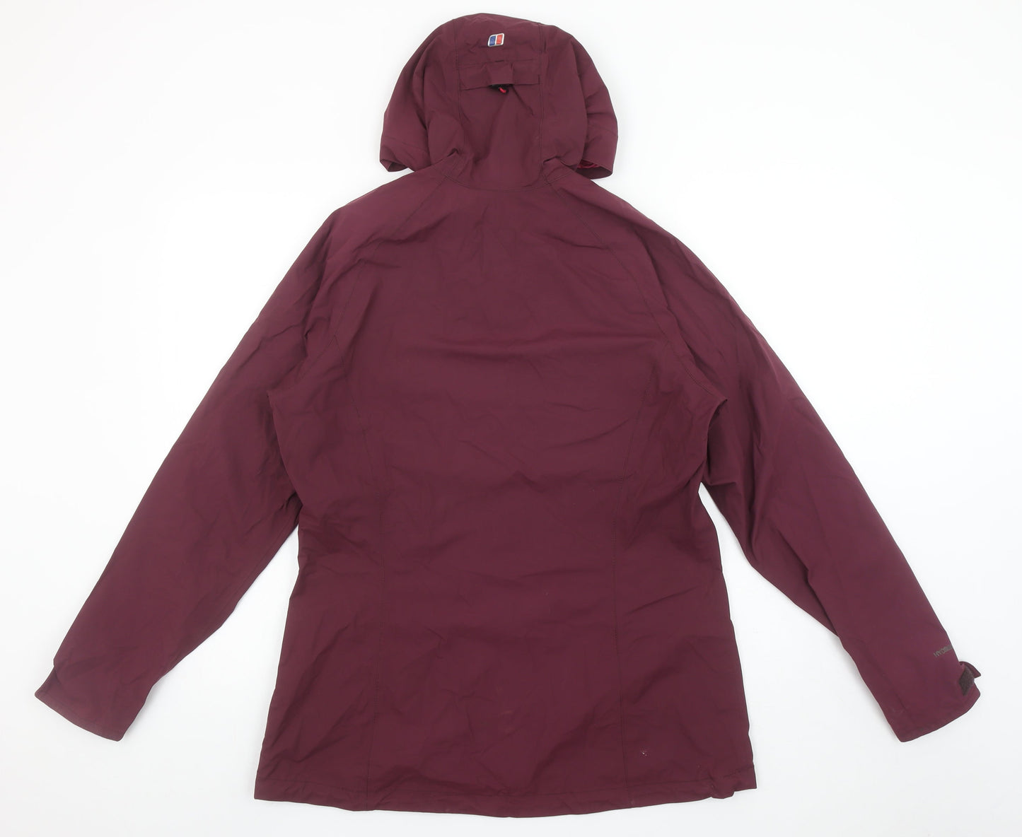 Berghaus Women’s Purple Waterproof Hooded Rain Jacket UK 14