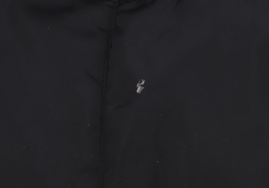 Womens UK Size 8 H&M Black Puffer Jacket