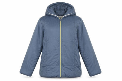Womens UK Size M nathalie andersen Blue Puffer Jacket