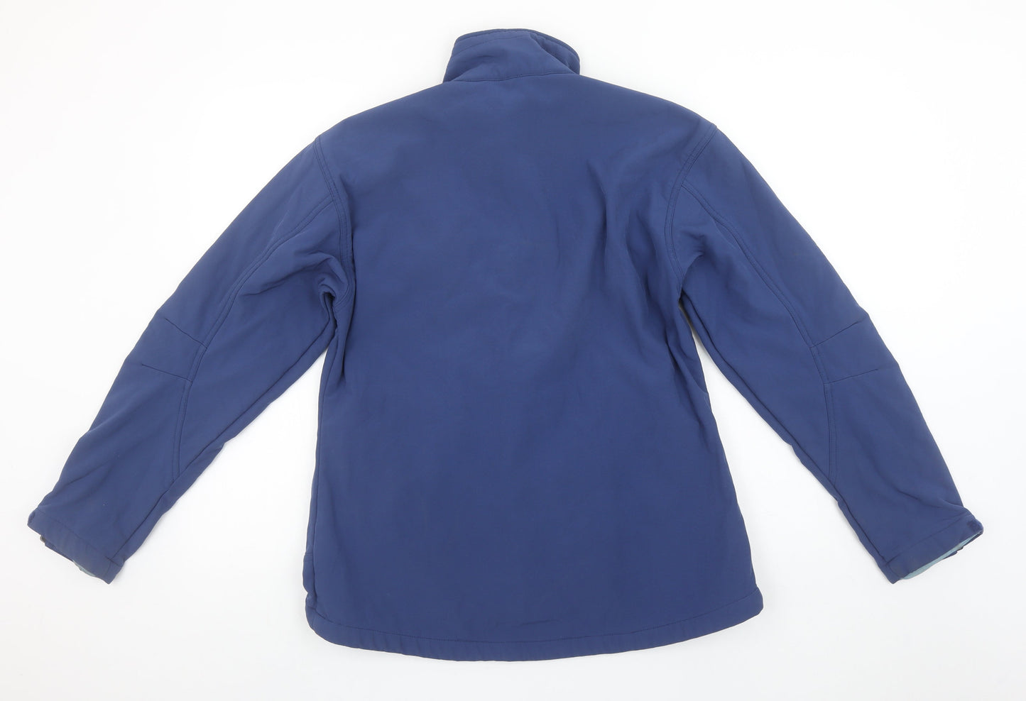 Crane Sports Women's Blue Softshell Jacket Size L 16-18 Windproof