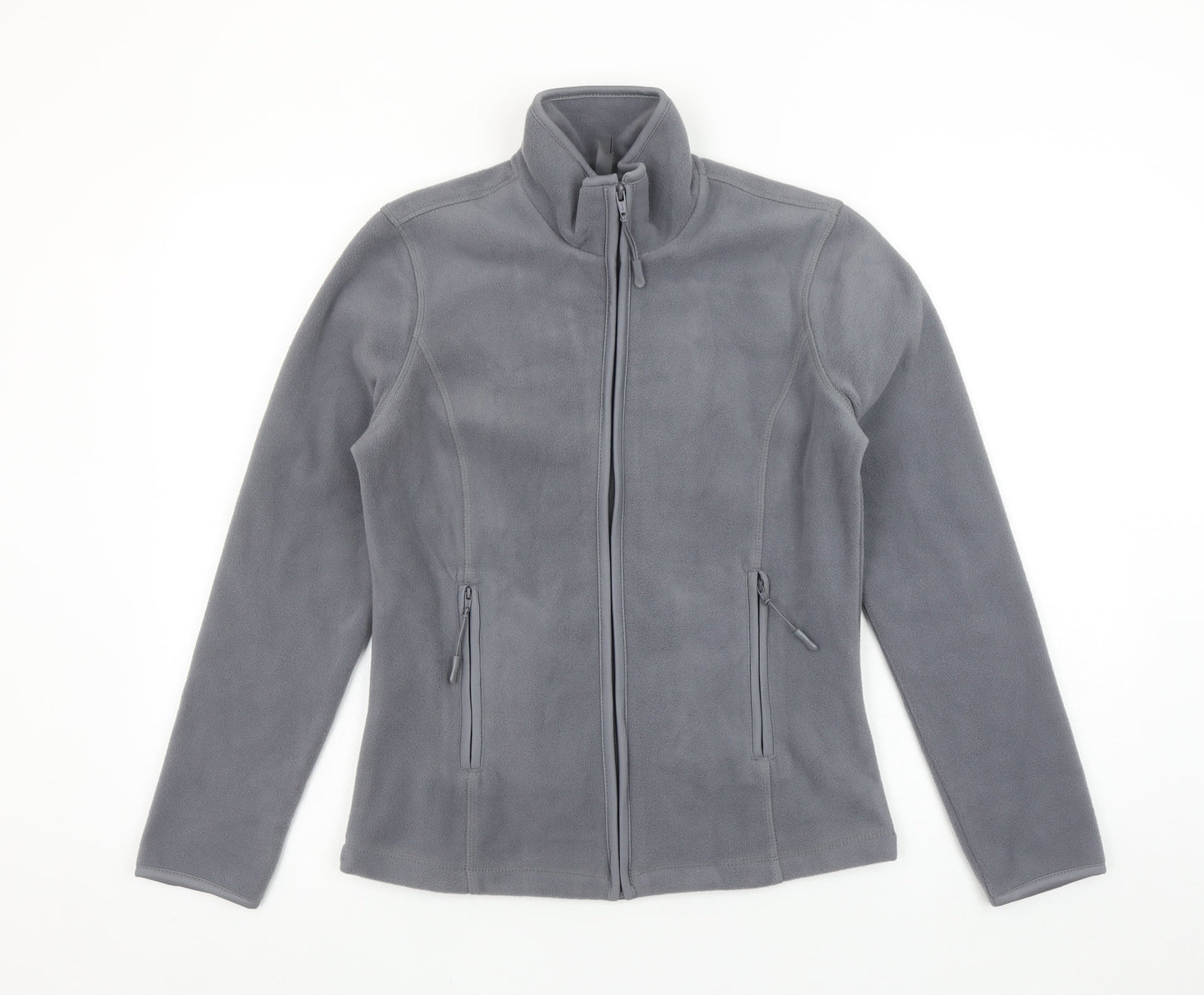 Womens UK Size S Kariban Grey Basic Jacket