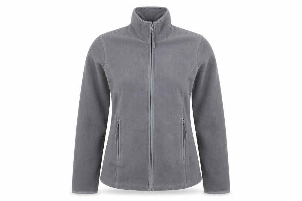 Womens UK Size S Kariban Grey Basic Jacket