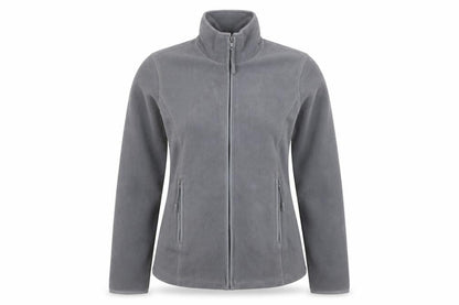 Womens UK Size S Kariban Grey Basic Jacket