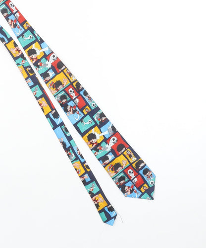Charles of London Men's Multicoloured Cartoon Polyester Tie