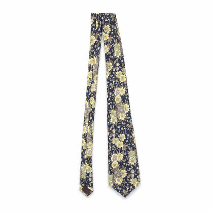 Mens Austin Reed Blue Floral 100% Silk Designer Tie