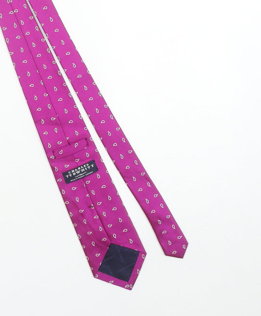 Charles Tyrwhitt Men's Purple Paisley Silk Tie