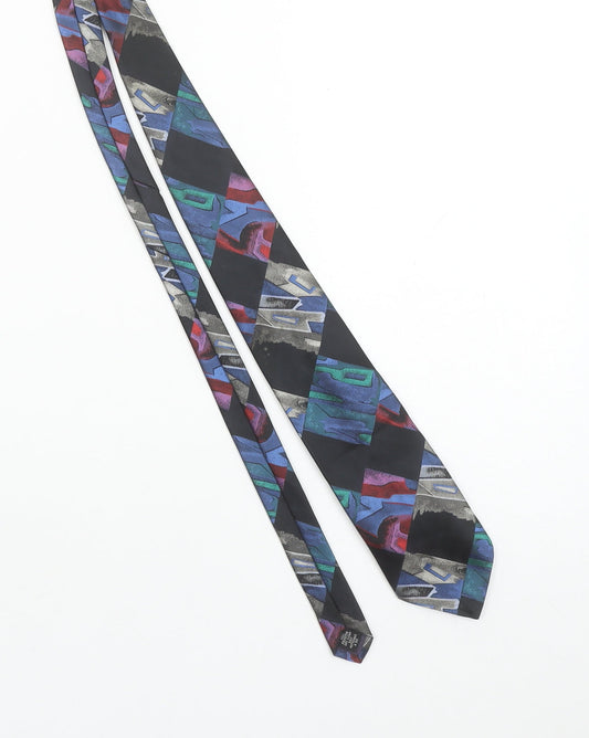 Tie Rack Men's Multicoloured Geometric Pointed Tie One Size