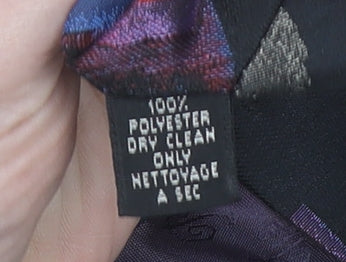 Tie Rack Men's Multicoloured Geometric Pointed Tie One Size