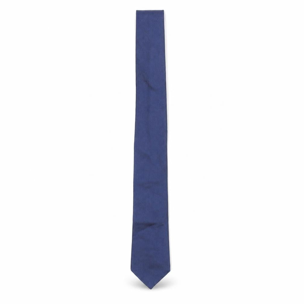 Mens Charles Tyrwhitt Blue Geometric 100% Silk Slim Tie