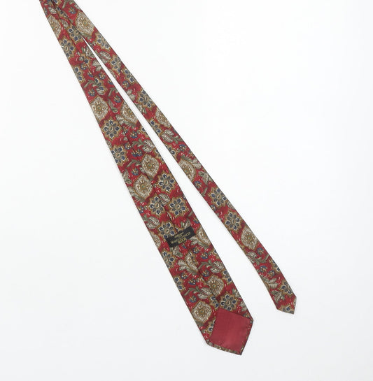 Marks and Spencer Men's Red Paisley Silk Tie