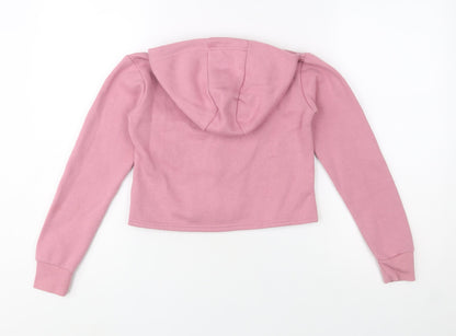 Girls UK Size 10-11 Years Sonneti Pink Full Zip Hoodie