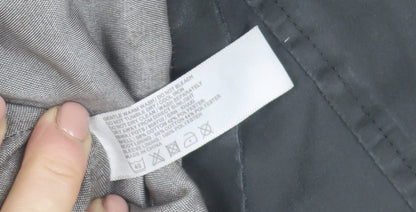 FatFace Women's Green Military Jacket Size 12 Water Resistant Cotton Blend