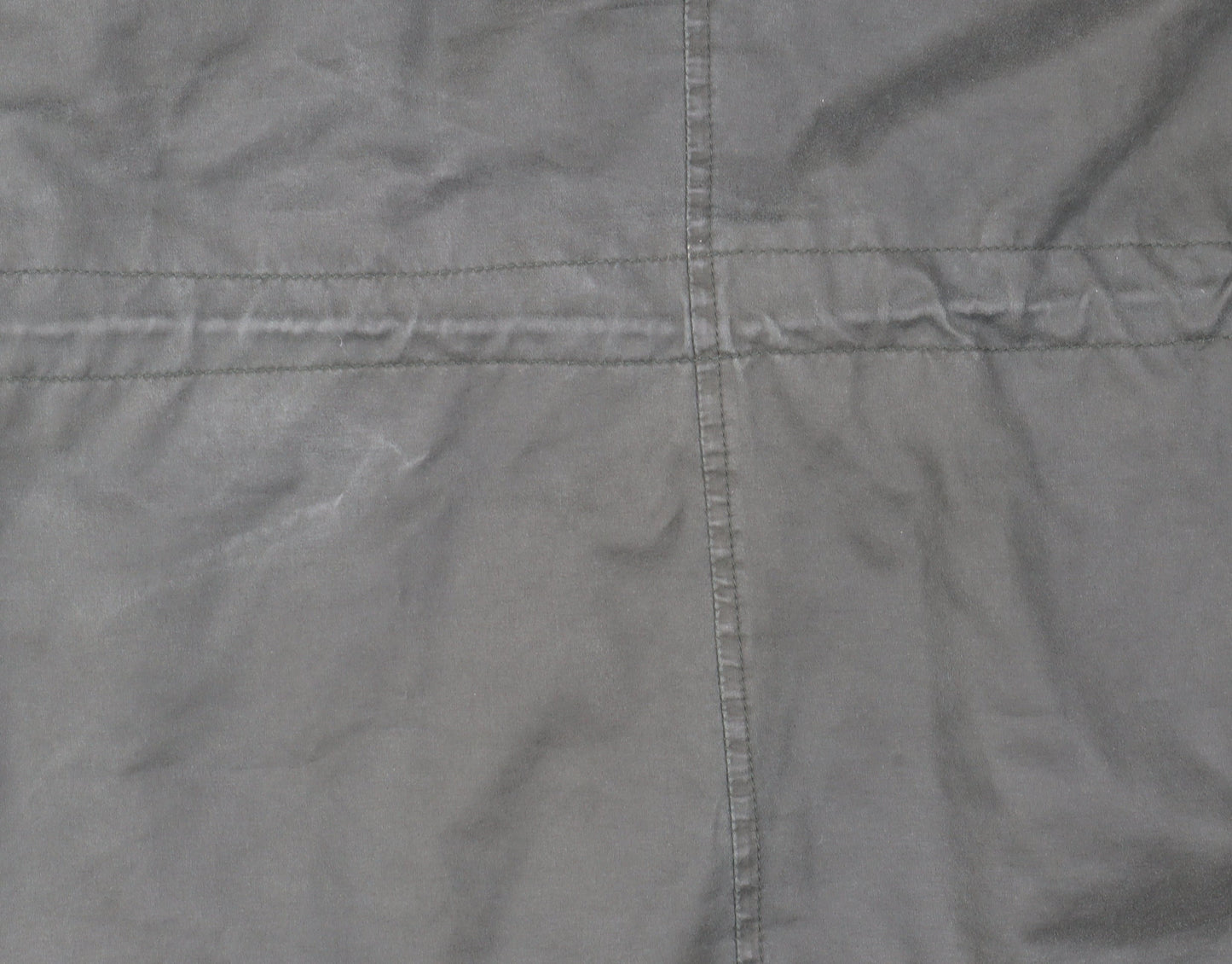 FatFace Women's Green Military Jacket Size 12 Water Resistant Cotton Blend