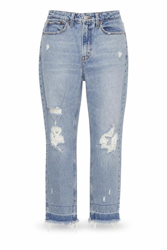 Womens UK Size 26 Abercrombie & Fitch Regular Fit Mom Blue Jeans