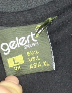 Mens UK Size L Gelert Black Basic Jacket