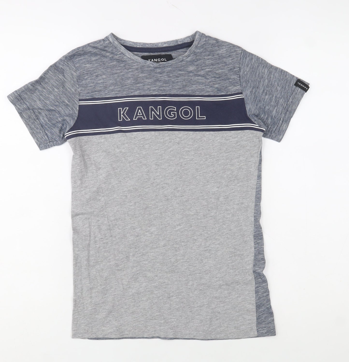 Boys UK Size 9-10 Years Kangol Grey Basic T-Shirt