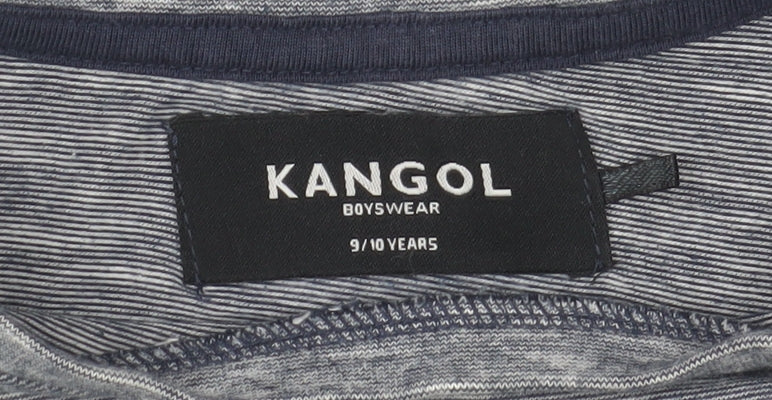 Boys UK Size 9-10 Years Kangol Grey Basic T-Shirt