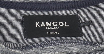 Boys UK Size 9-10 Years Kangol Grey Basic T-Shirt