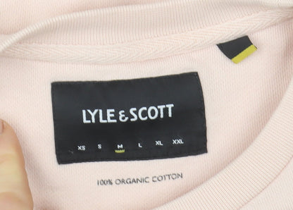 Womens UK Size M Lyle & Scott Beige Pullover Sweatshirt