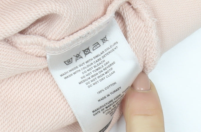 Womens UK Size M Lyle & Scott Beige Pullover Sweatshirt