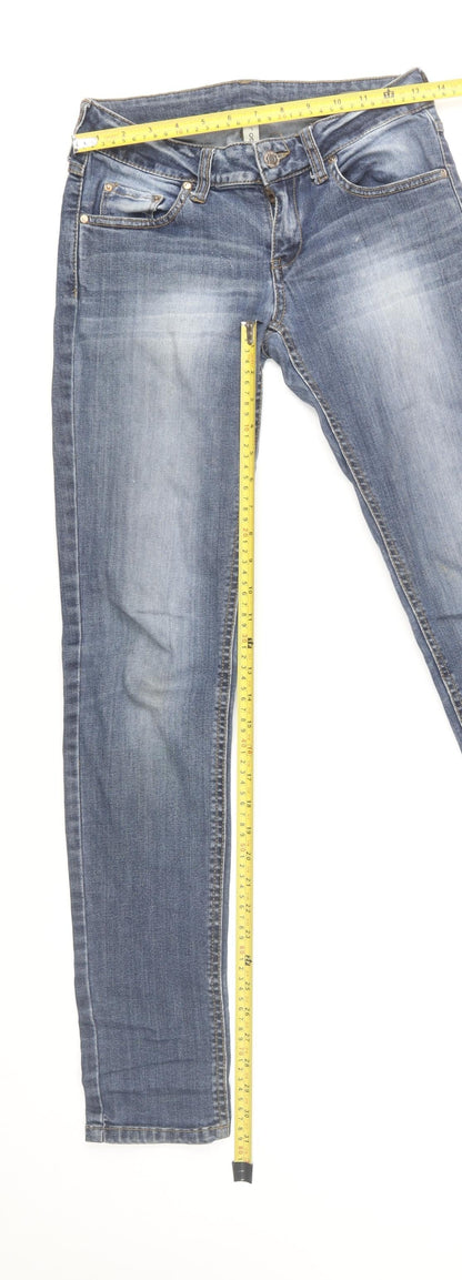 Mango Womens Blue Alice Super Slim Skinny Jeans Size 6