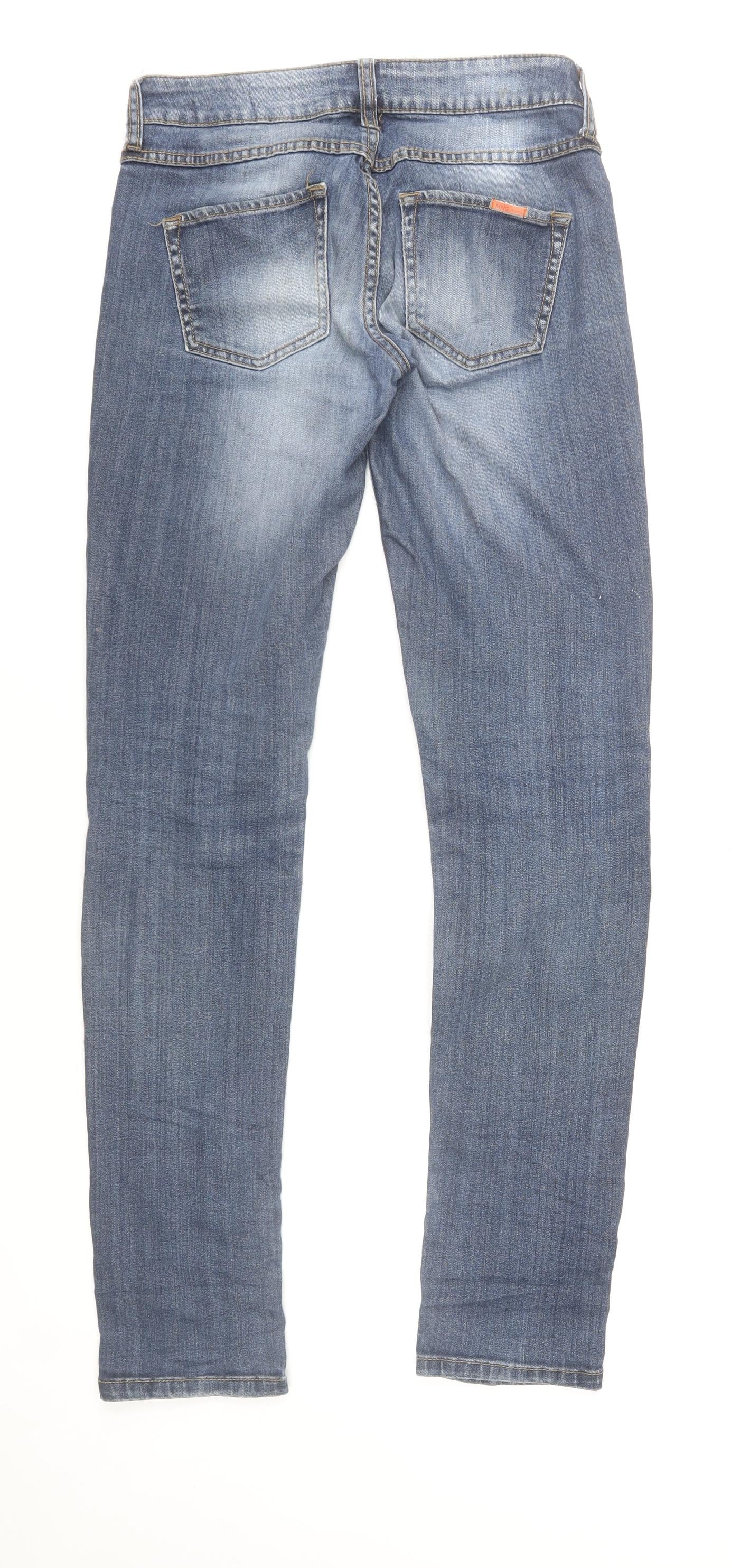 Mango Womens Blue Alice Super Slim Skinny Jeans Size 6