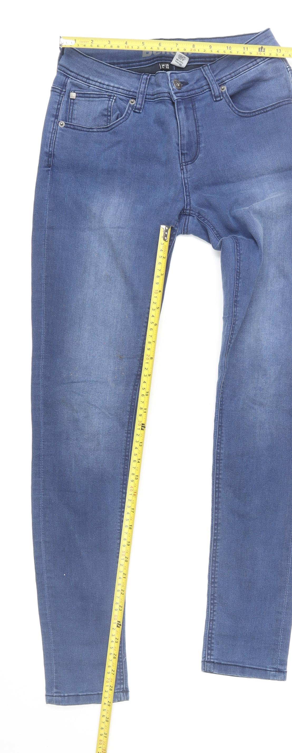 Bench Women’s Blue Skinny Stretch Jeans Size 10 W28 L32