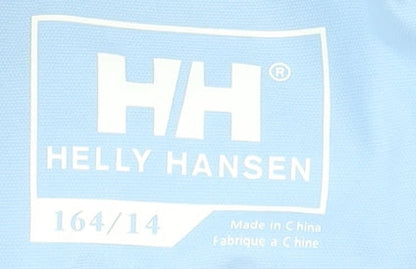 Girls UK Size 14 Years Helly Hansen Blue Puffer Jacket