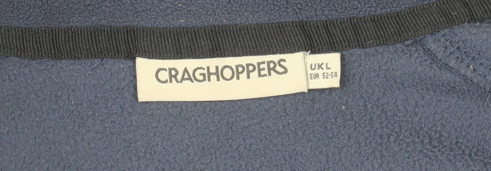 Mens UK Size L Craghoppers Blue Pullover Sweatshirt