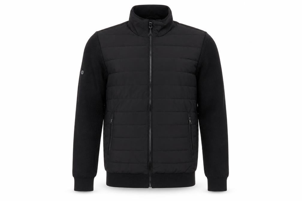 Mens UK Size S Superdry Black Bomber Jacket