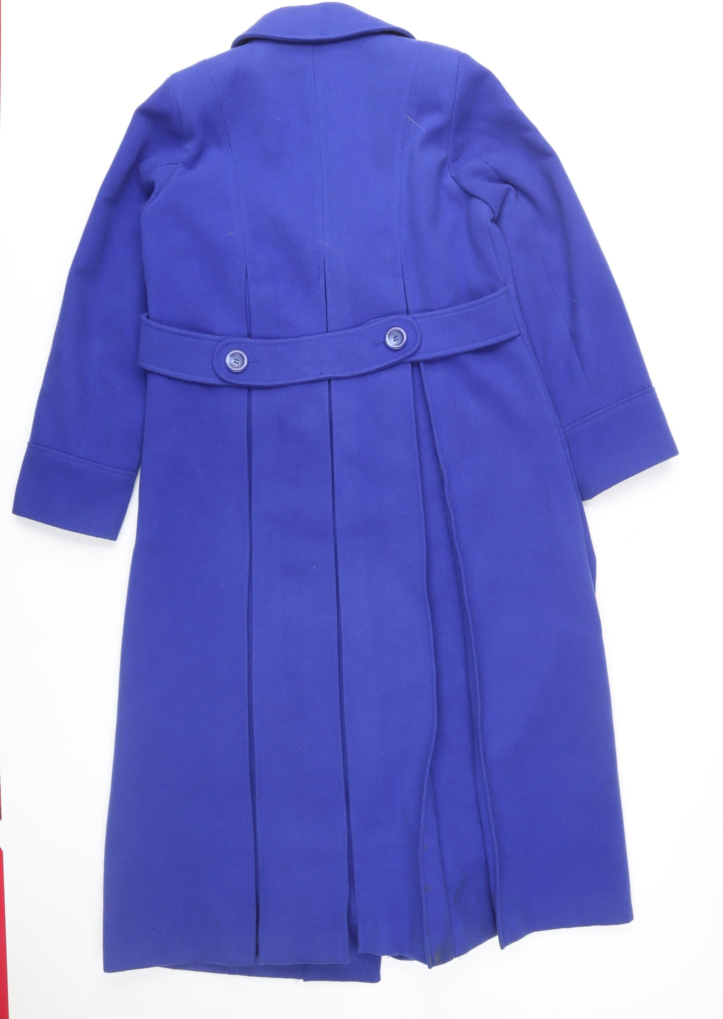 Womens UK Size 14 Changes By Together Blue Overcoat
