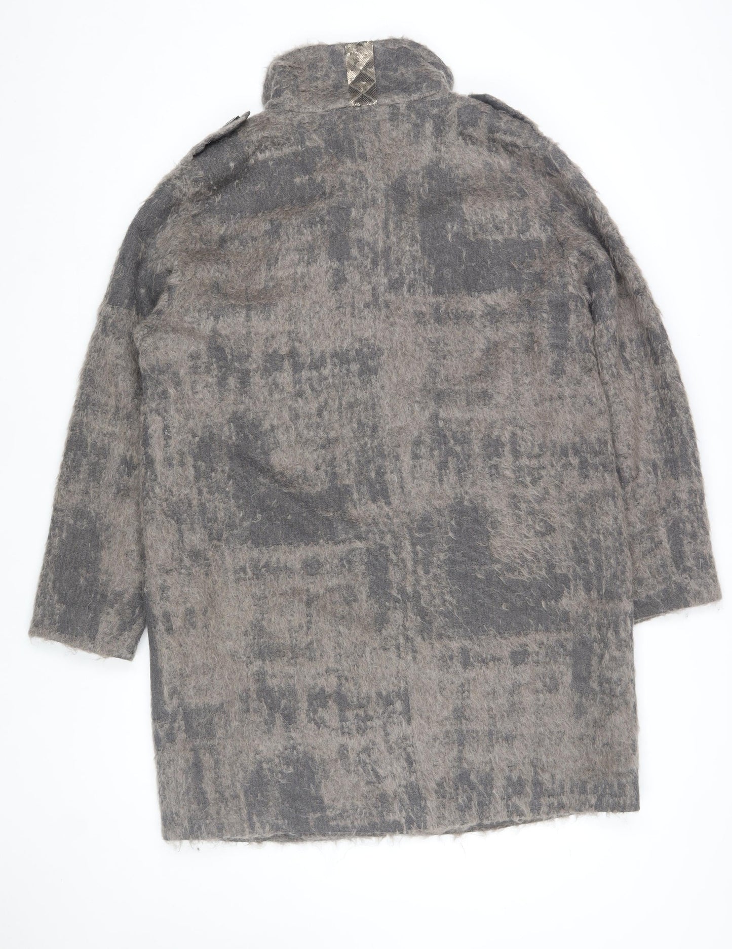 Womens UK Size S Marc Cain Sports Grey Overcoat