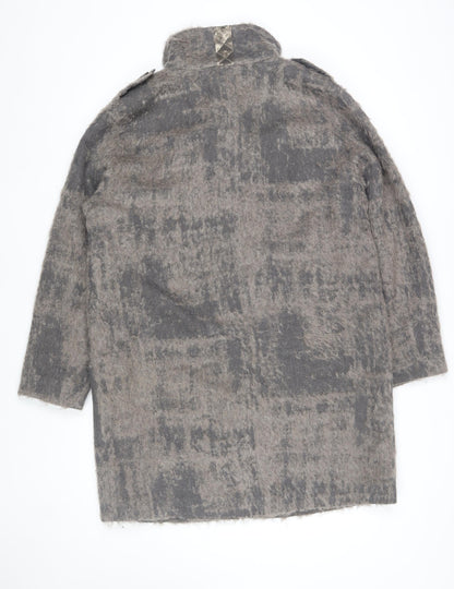 Womens UK Size S Marc Cain Sports Grey Overcoat