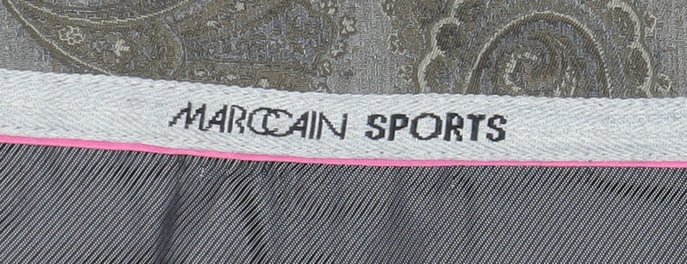 Womens UK Size S Marc Cain Sports Grey Overcoat