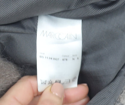 Womens UK Size S Marc Cain Sports Grey Overcoat
