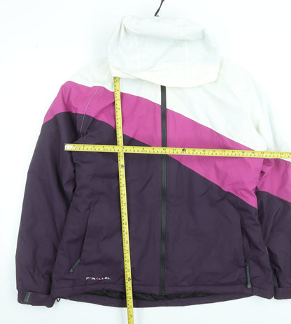 Womens UK Size 16 Parallel Purple Ski Jacket