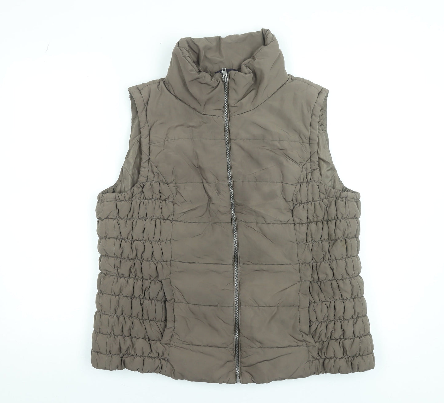Womens UK Size XL Marks and Spencer Brown Puffer Jacket